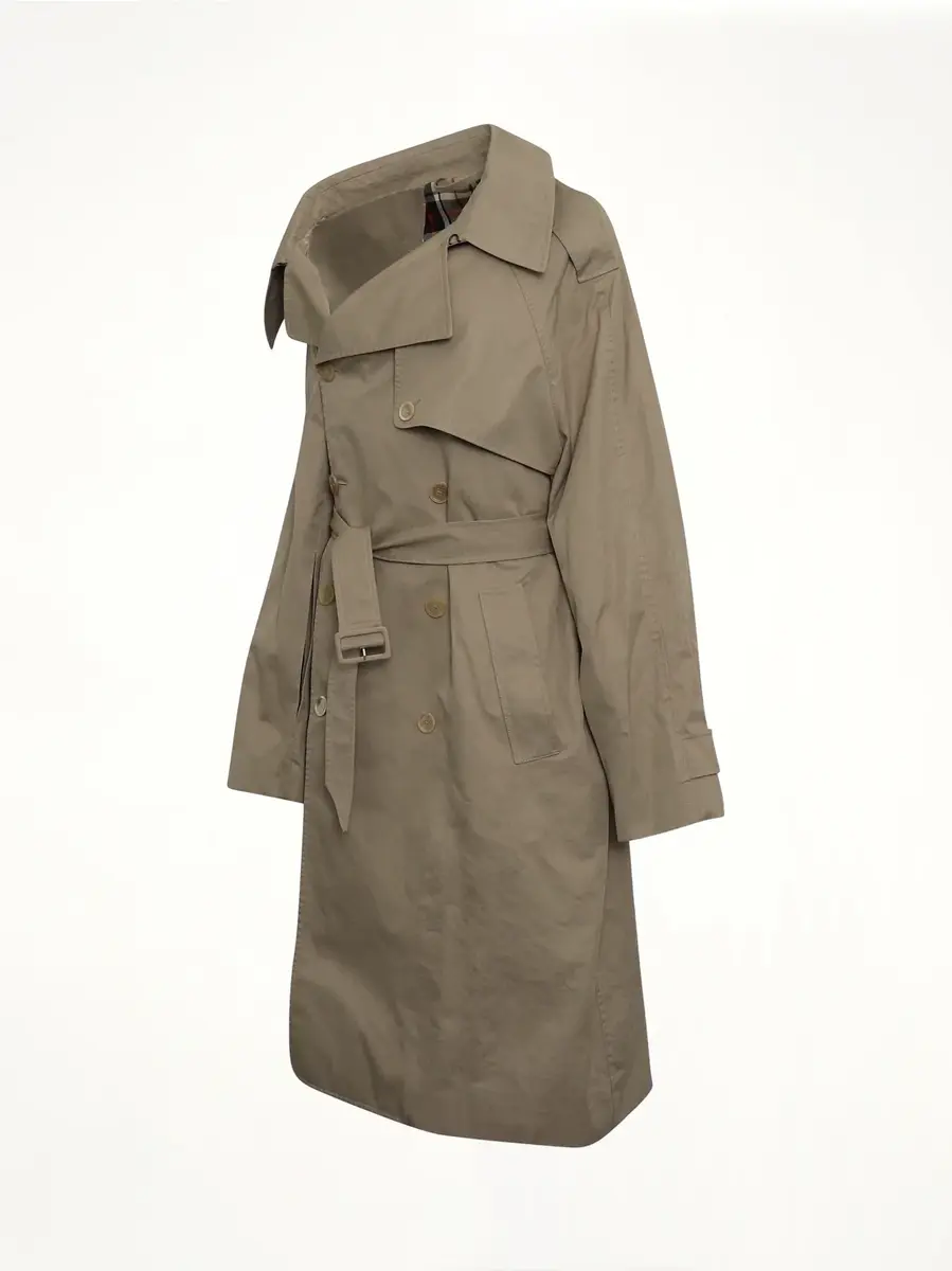 Balenciaga Off Shoulder Trench Coat | Thumbnail 3 Balenciaga Off Shoulder Trench Coat | Thumbnail 3