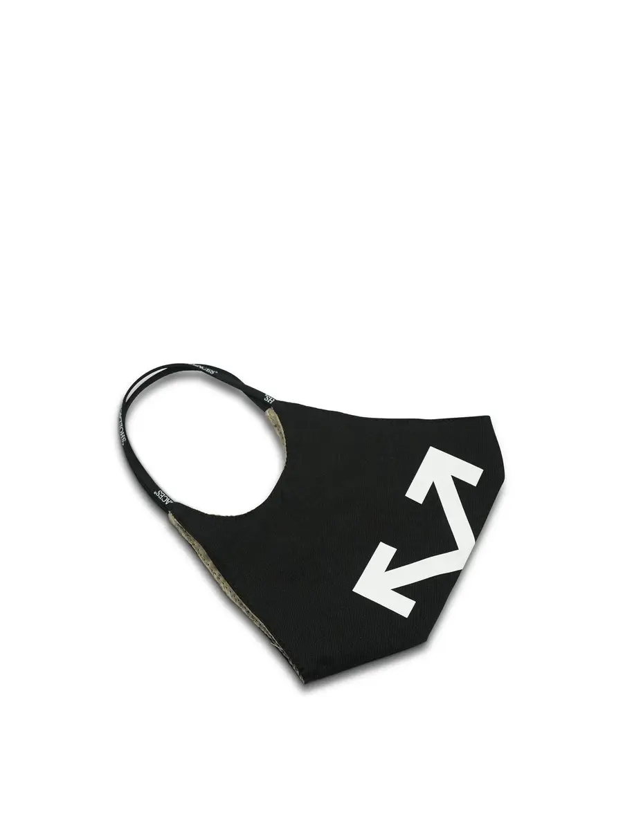 Off-White Arrow Simple Mask in Black/white | Thumbnail 2