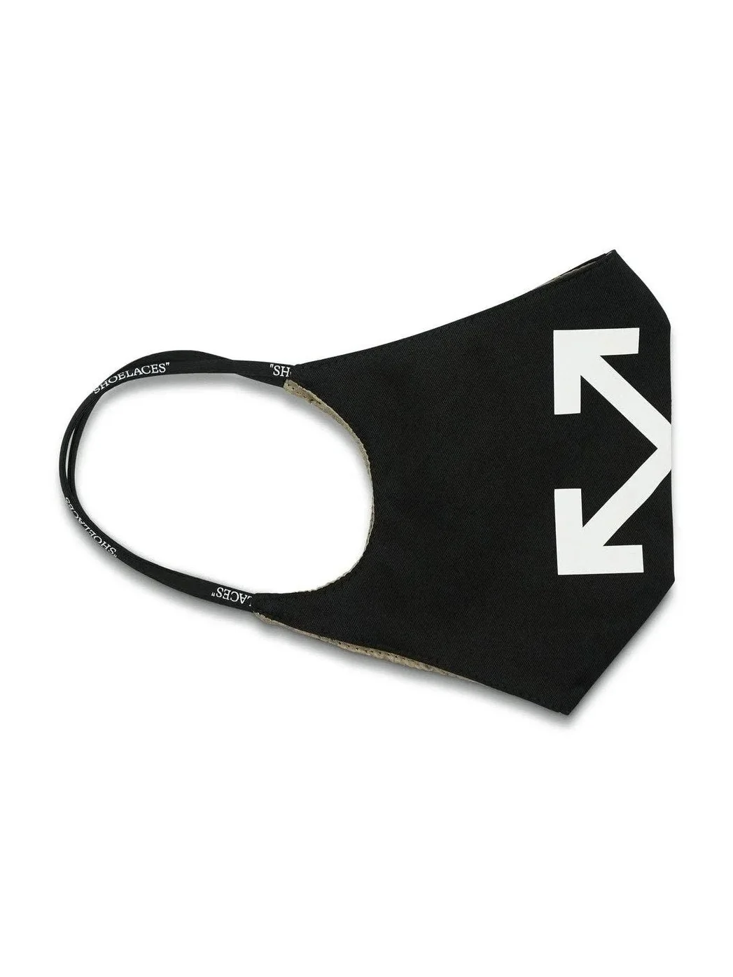 Off-White Arrow Simple Mask in Black/white