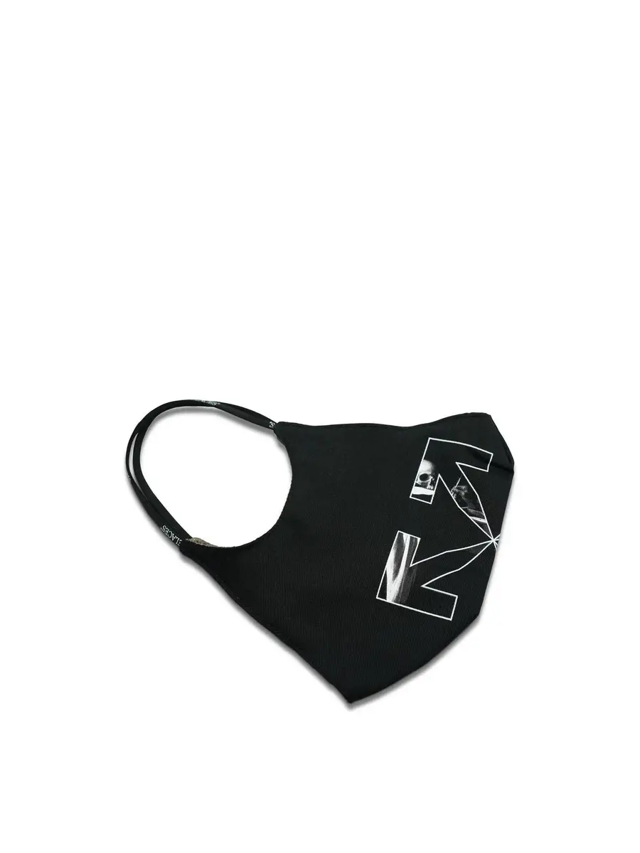 Off-White Caravaggio Arrow Simple Mask in Black/grey | Thumbnail 2 Off-White Caravaggio Arrow Simple Mask in Black/grey | Thumbnail 2