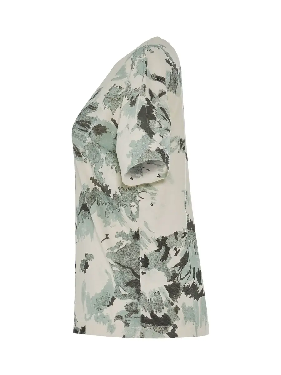 Off-White Floral Swimming Logo Regular T-shirt in Multicolorcolor Multicolor | Thumbnail 2
