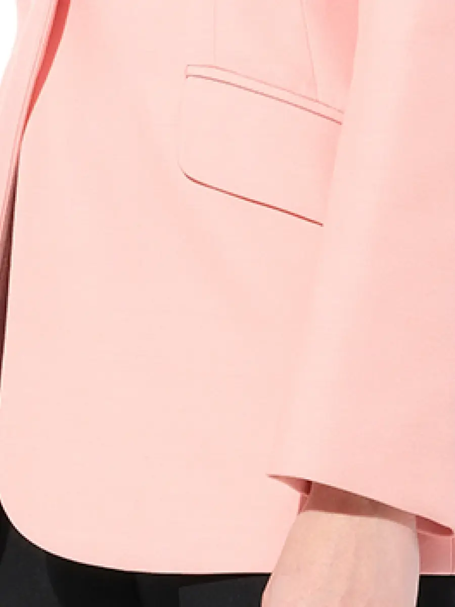 Alexander McQueen Straight Shoulder Jacket in Anemone Pink | Thumbnail 2 Alexander McQueen Straight Shoulder Jacket in Anemone Pink | Thumbnail 2