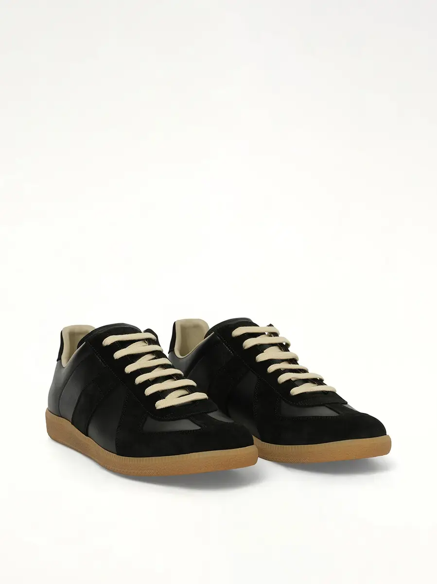 Maison Margiela Replica Leather Sneakers | Thumbnail 3