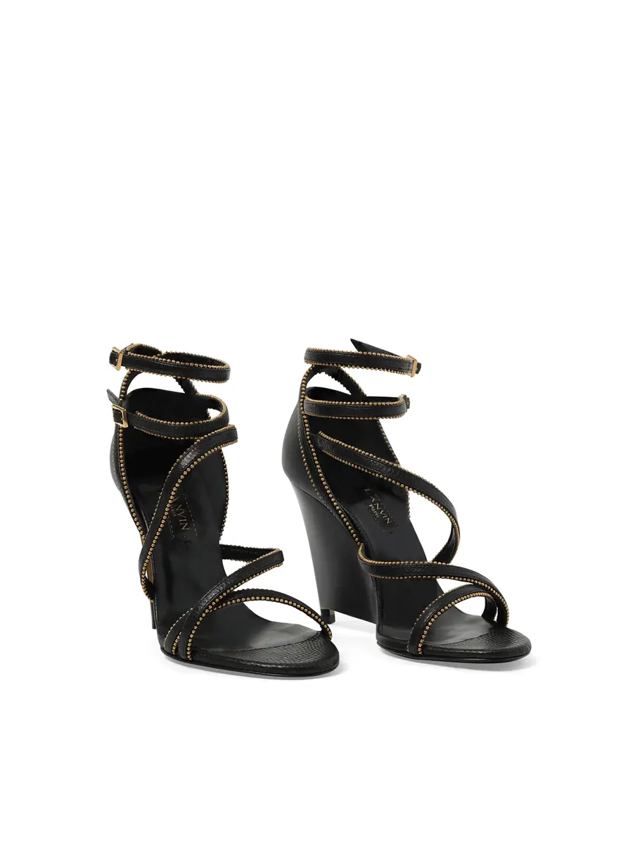 Lanvin Wedge Sandal | Thumbnail 3 Lanvin Wedge Sandal | Thumbnail 3