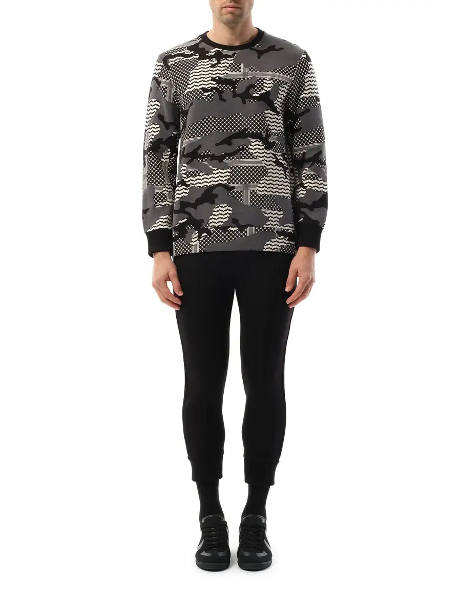 NEIL BARRETT Sweatshirt in Multicolour | Thumbnail 4 NEIL BARRETT Sweatshirt in Multicolour | Thumbnail 4