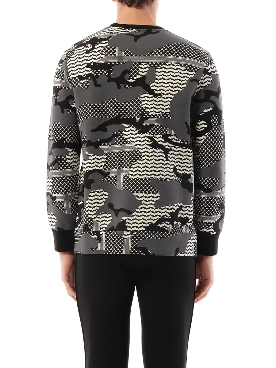 NEIL BARRETT Sweatshirt in Multicolour | Thumbnail 6 NEIL BARRETT Sweatshirt in Multicolour | Thumbnail 6