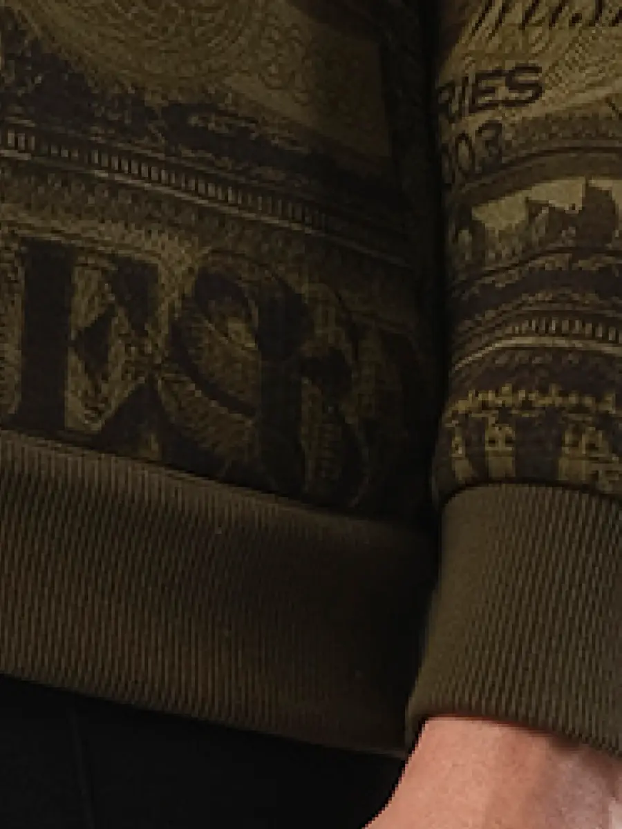 Givenchy Podium Dollar Hoodie in Khaki | Thumbnail 2 Givenchy Podium Dollar Hoodie in Khaki | Thumbnail 2