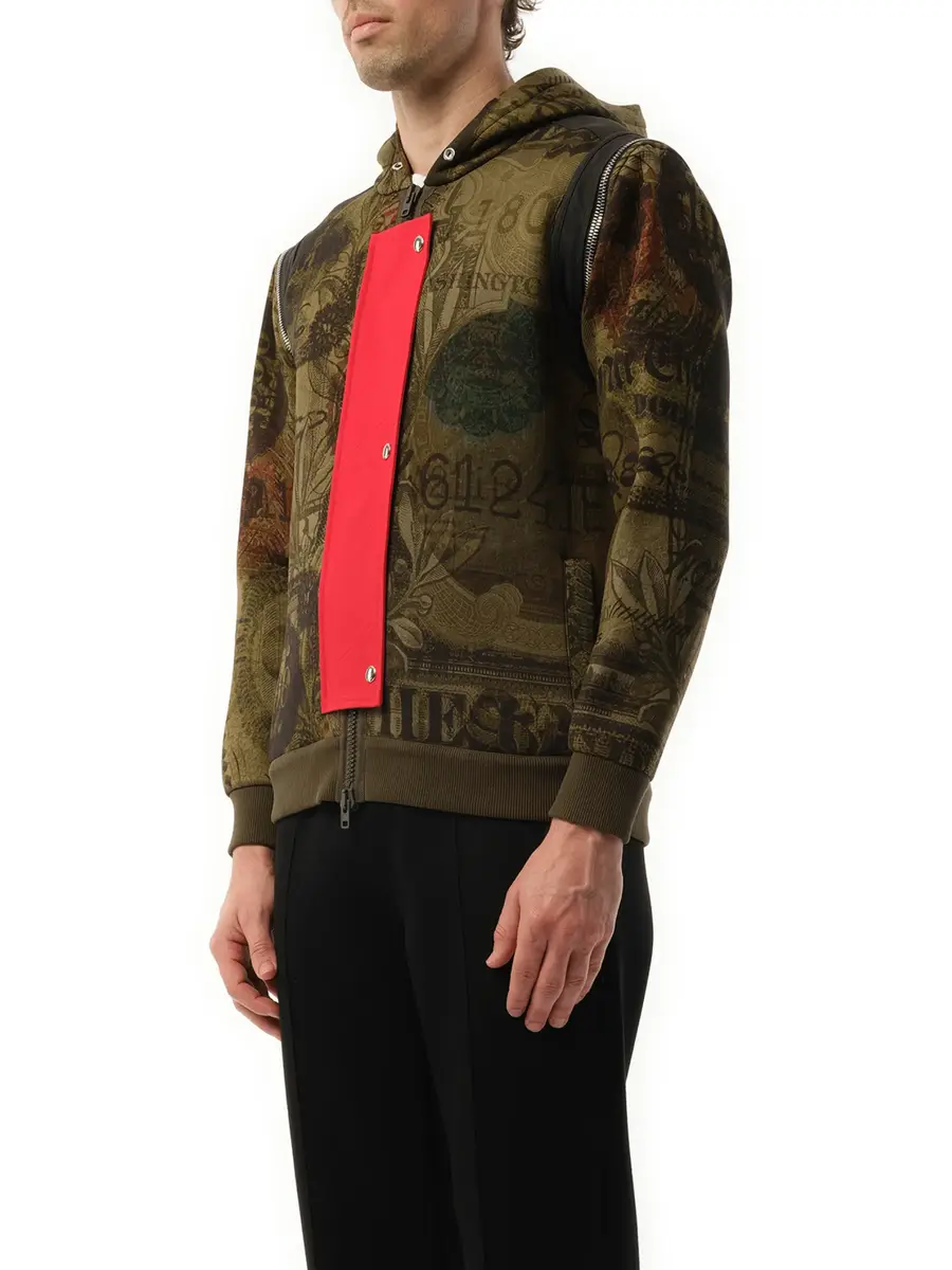 Givenchy Podium Dollar Hoodie in Khaki | Thumbnail 5 Givenchy Podium Dollar Hoodie in Khaki | Thumbnail 5