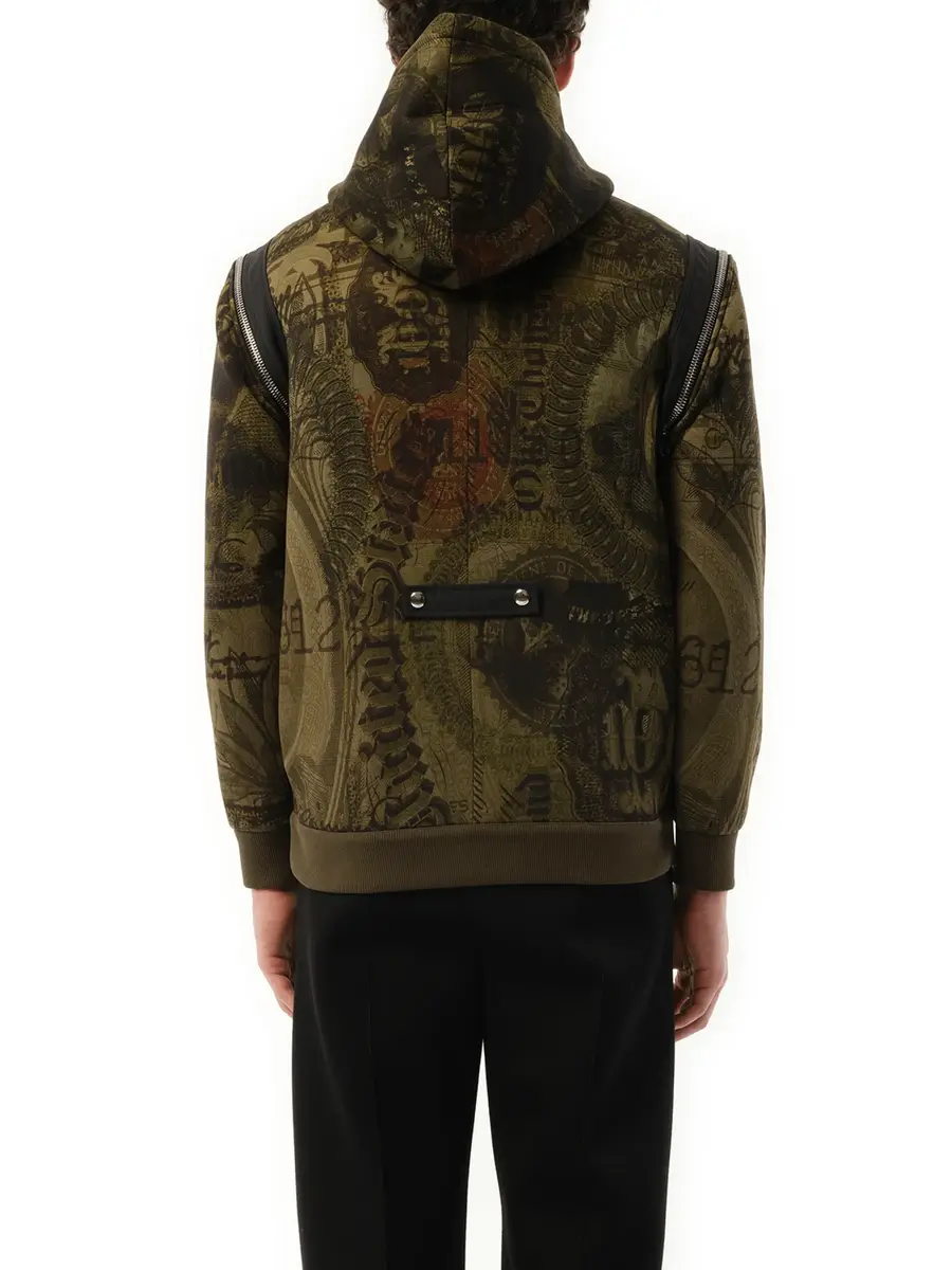 Givenchy Podium Dollar Hoodie in Khaki | Thumbnail 6 Givenchy Podium Dollar Hoodie in Khaki | Thumbnail 6