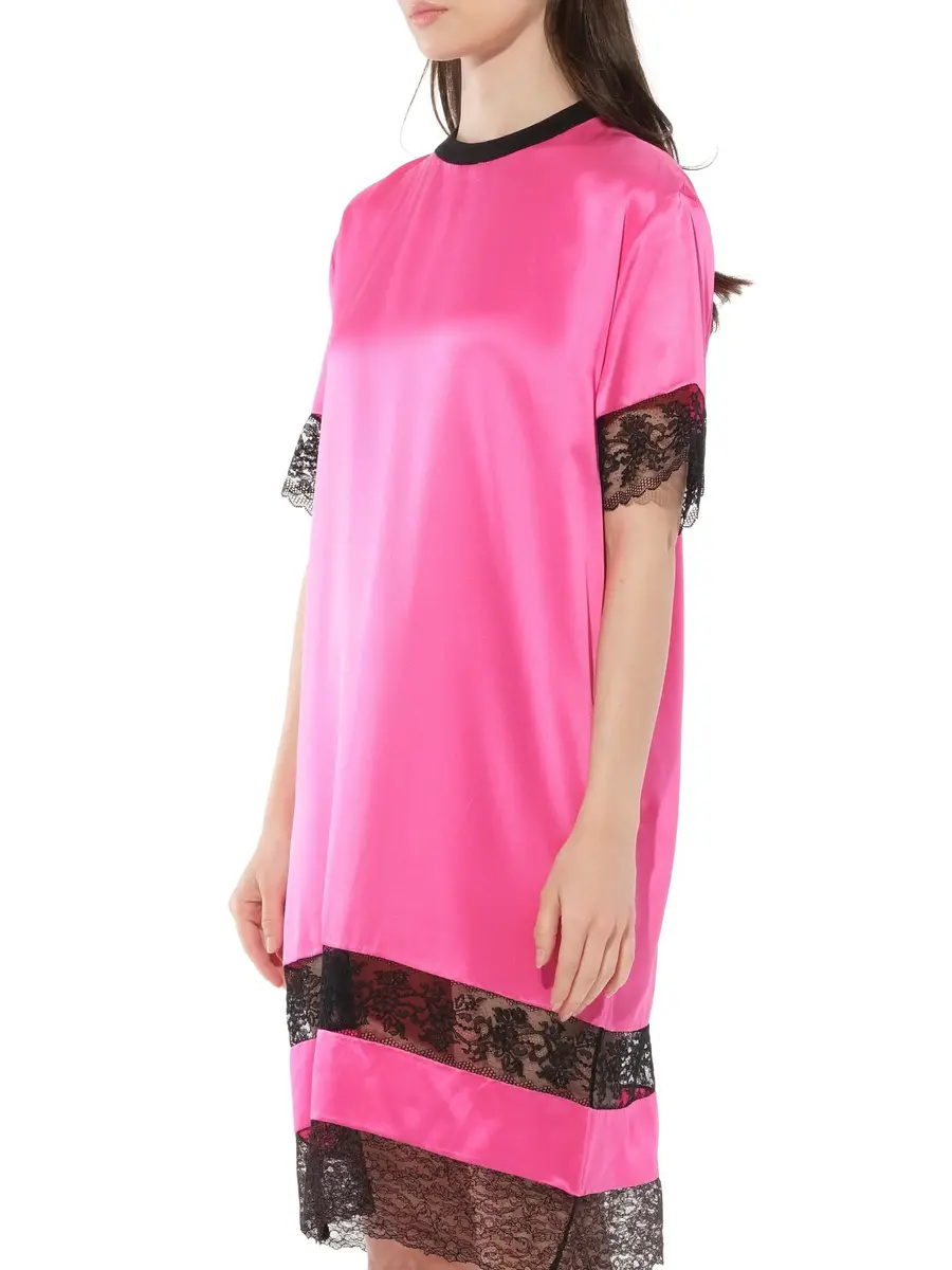 Givenchy Silk Dress in Fushia Pink | Thumbnail 5
