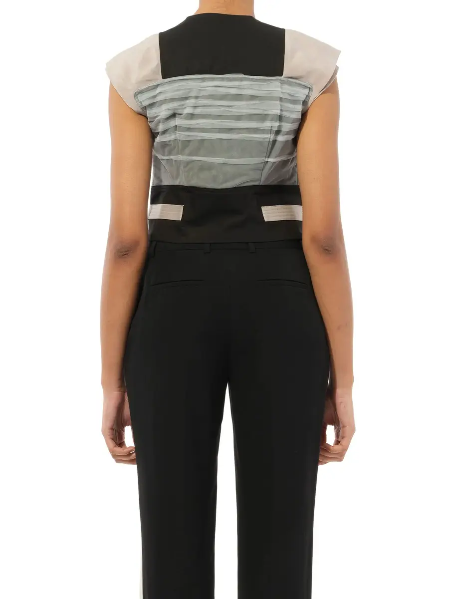 Rick Owens Nymph Biker Leather in Black/white | Thumbnail 6 Rick Owens Nymph Biker Leather in Black/white | Thumbnail 6