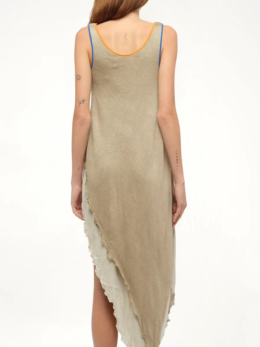Loewe Tank Top Knit Dress in Sand | Thumbnail 6