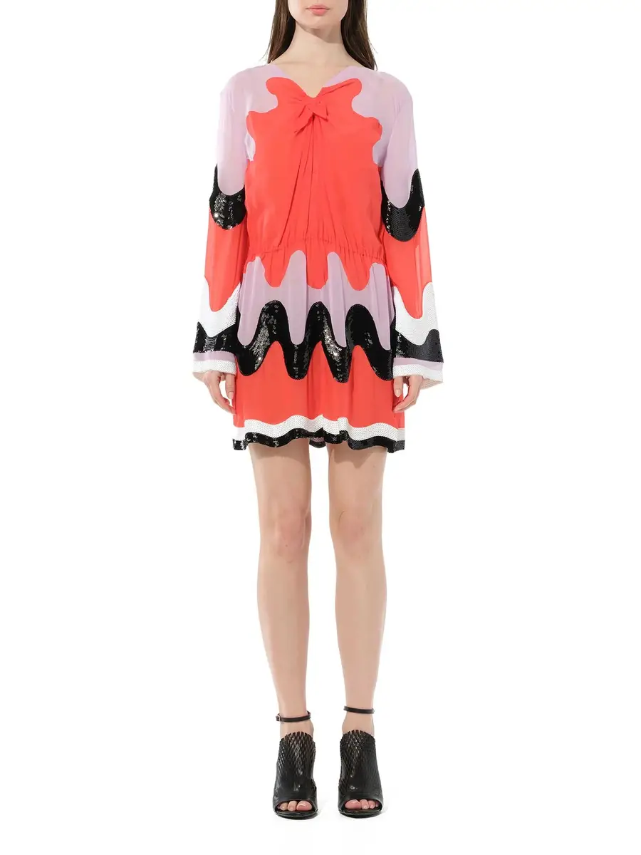 PUCCI Belted Dress in Multicolor | Thumbnail 4 PUCCI Belted Dress in Multicolor | Thumbnail 4