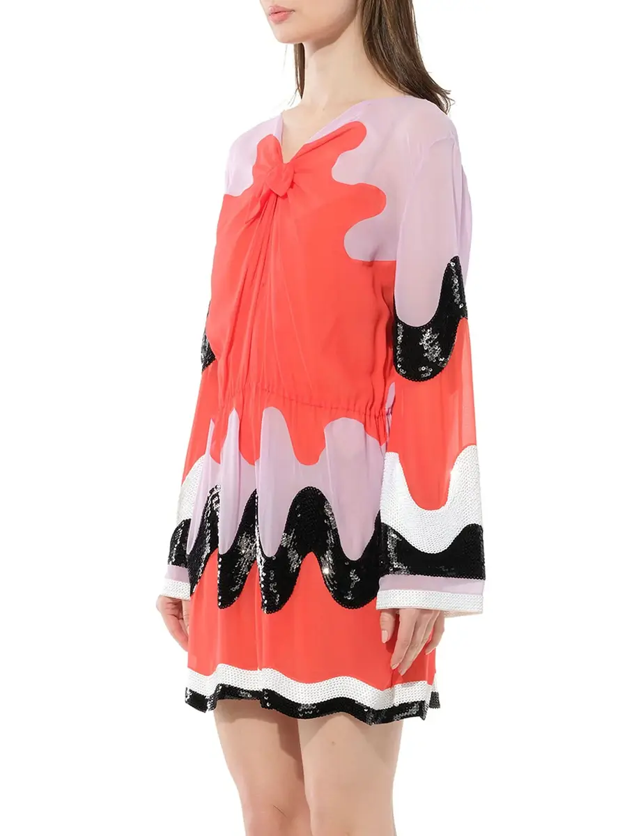 PUCCI Belted Dress in Multicolor | Thumbnail 5 PUCCI Belted Dress in Multicolor | Thumbnail 5