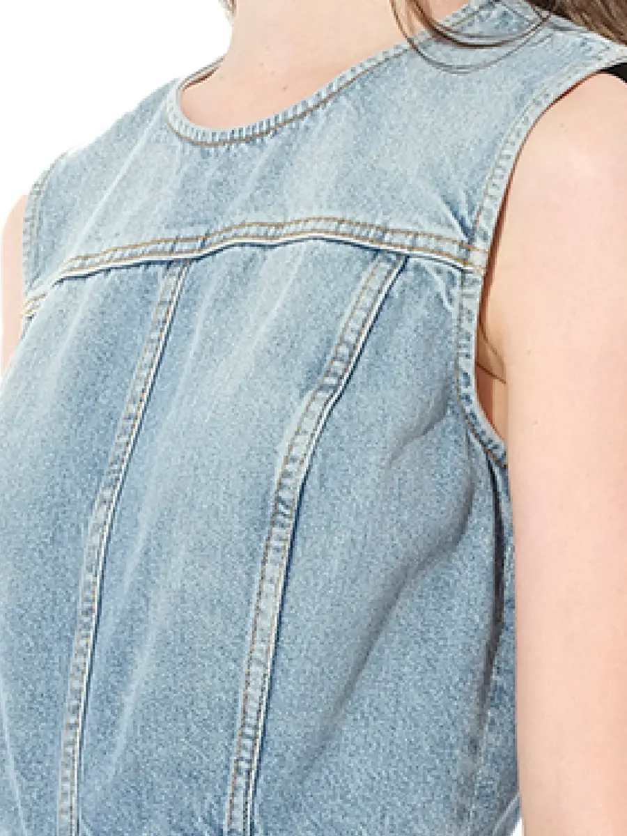 Alexander McQueen Abito Denim Dress | Thumbnail 3