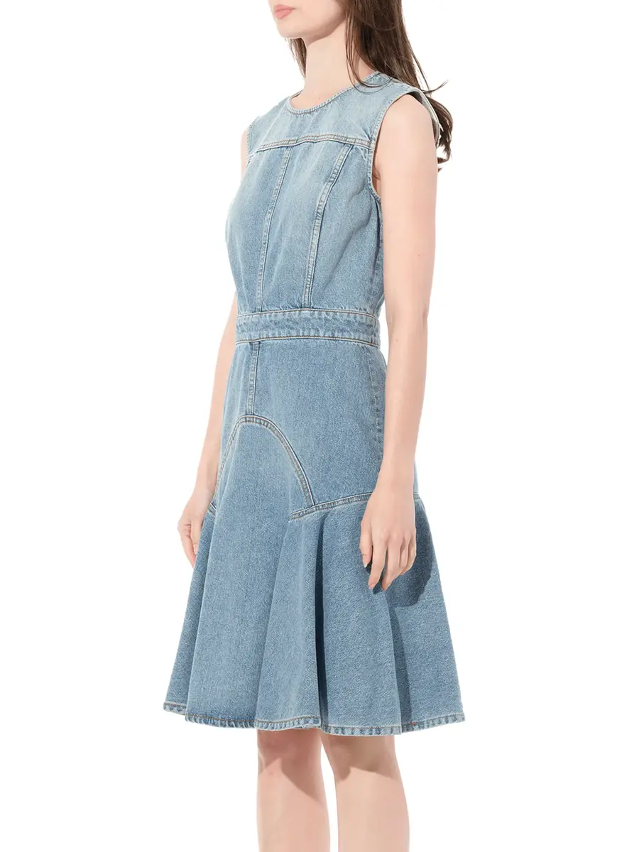 Alexander McQueen Abito Denim Dress | Thumbnail 5