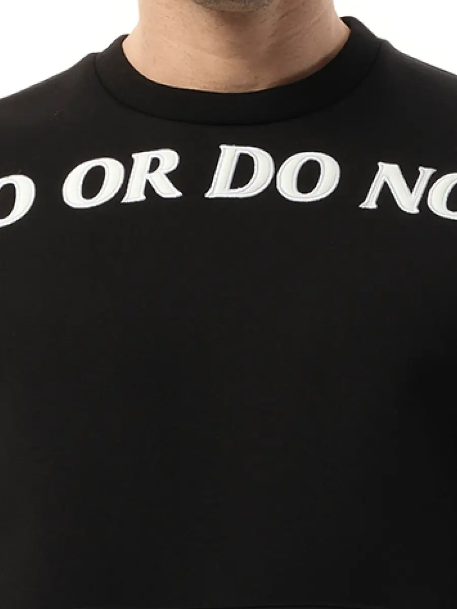 NEIL BARRETT Sweatshirt in Black/white | Thumbnail 3 NEIL BARRETT Sweatshirt in Black/white | Thumbnail 3