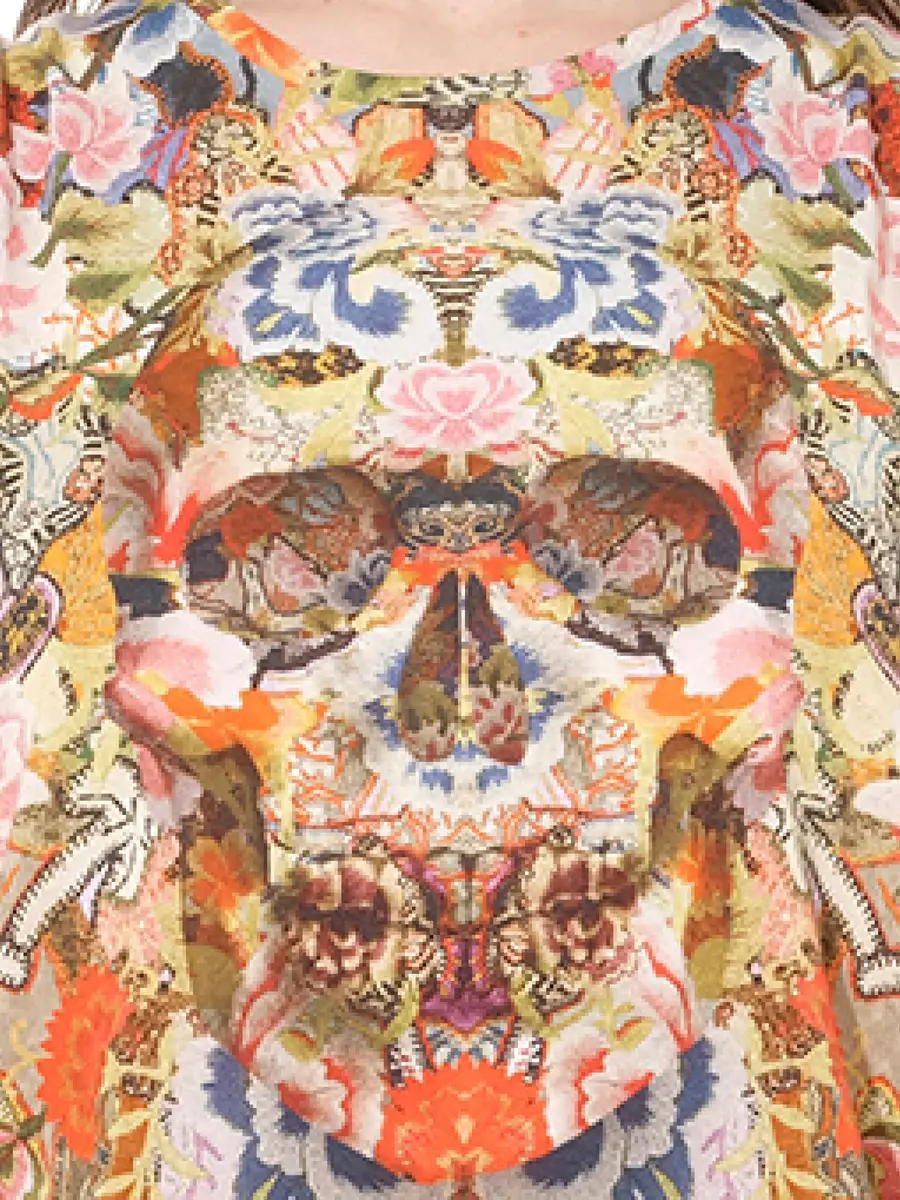 Alexander McQueen T-shirt in Multicolor | Thumbnail 3 Alexander McQueen T-shirt in Multicolor | Thumbnail 3