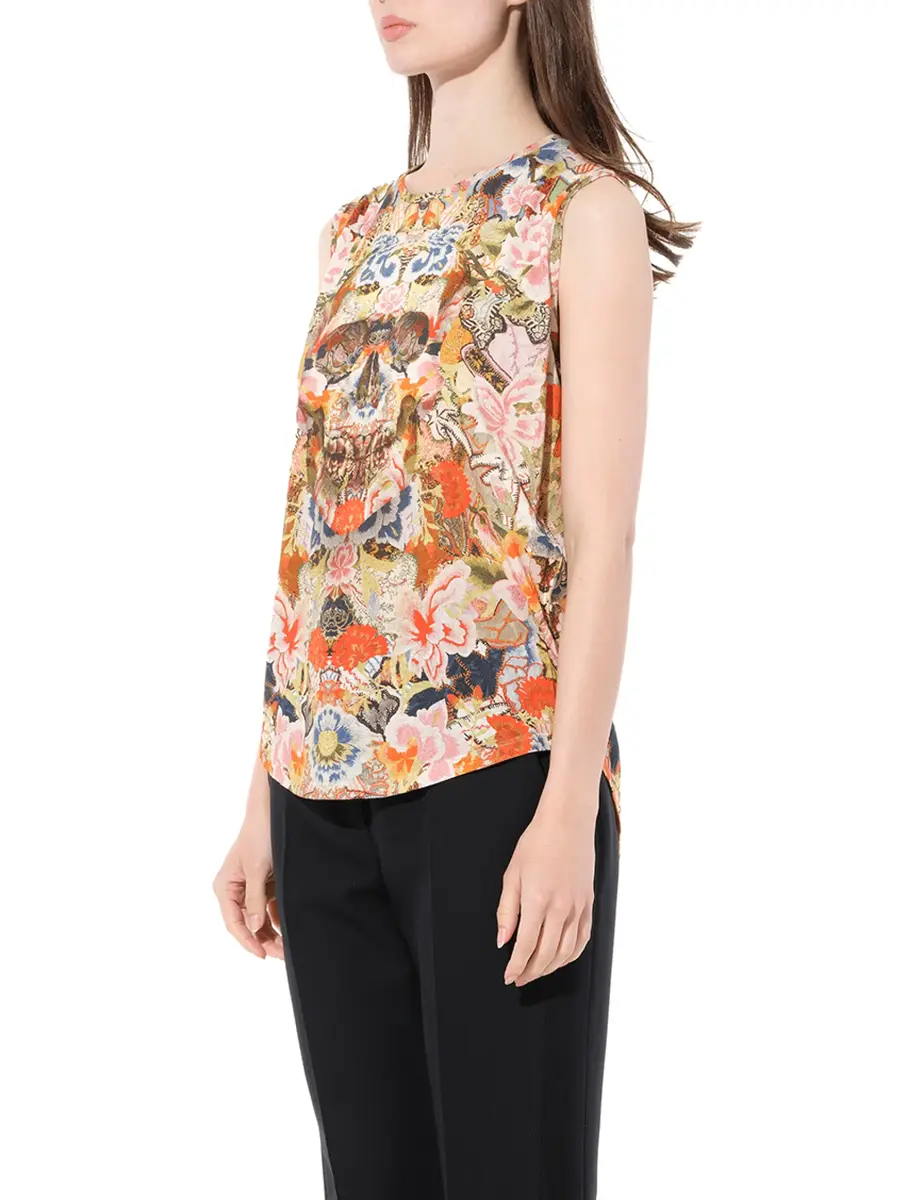 Alexander McQueen T-shirt in Multicolor | Thumbnail 5 Alexander McQueen T-shirt in Multicolor | Thumbnail 5