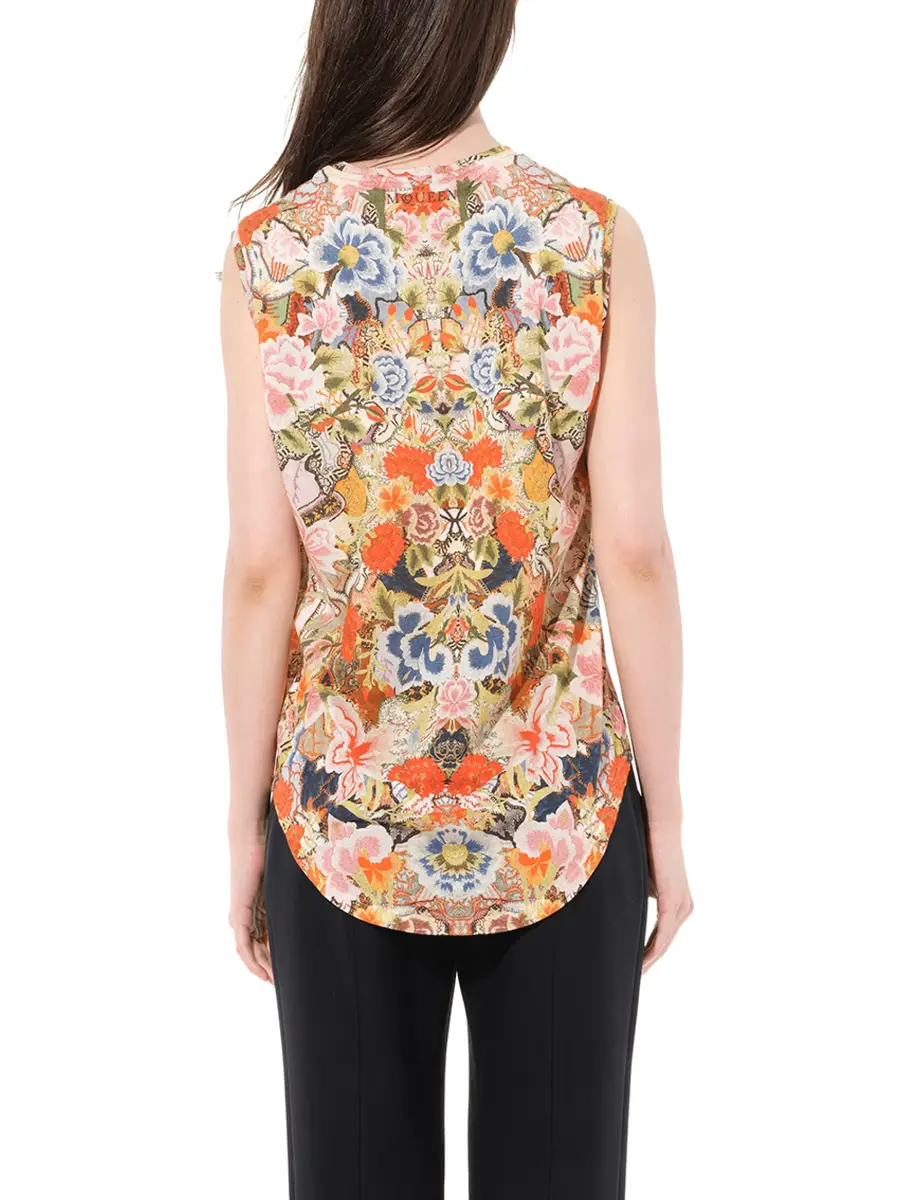 Alexander McQueen T-shirt in Multicolor | Thumbnail 6 Alexander McQueen T-shirt in Multicolor | Thumbnail 6
