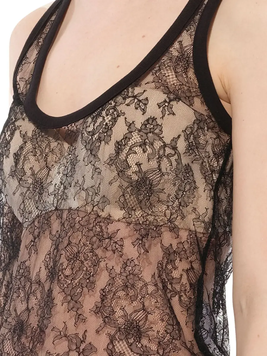 Givenchy Sleeveless Sheer Top | Thumbnail 3 Givenchy Sleeveless Sheer Top | Thumbnail 3