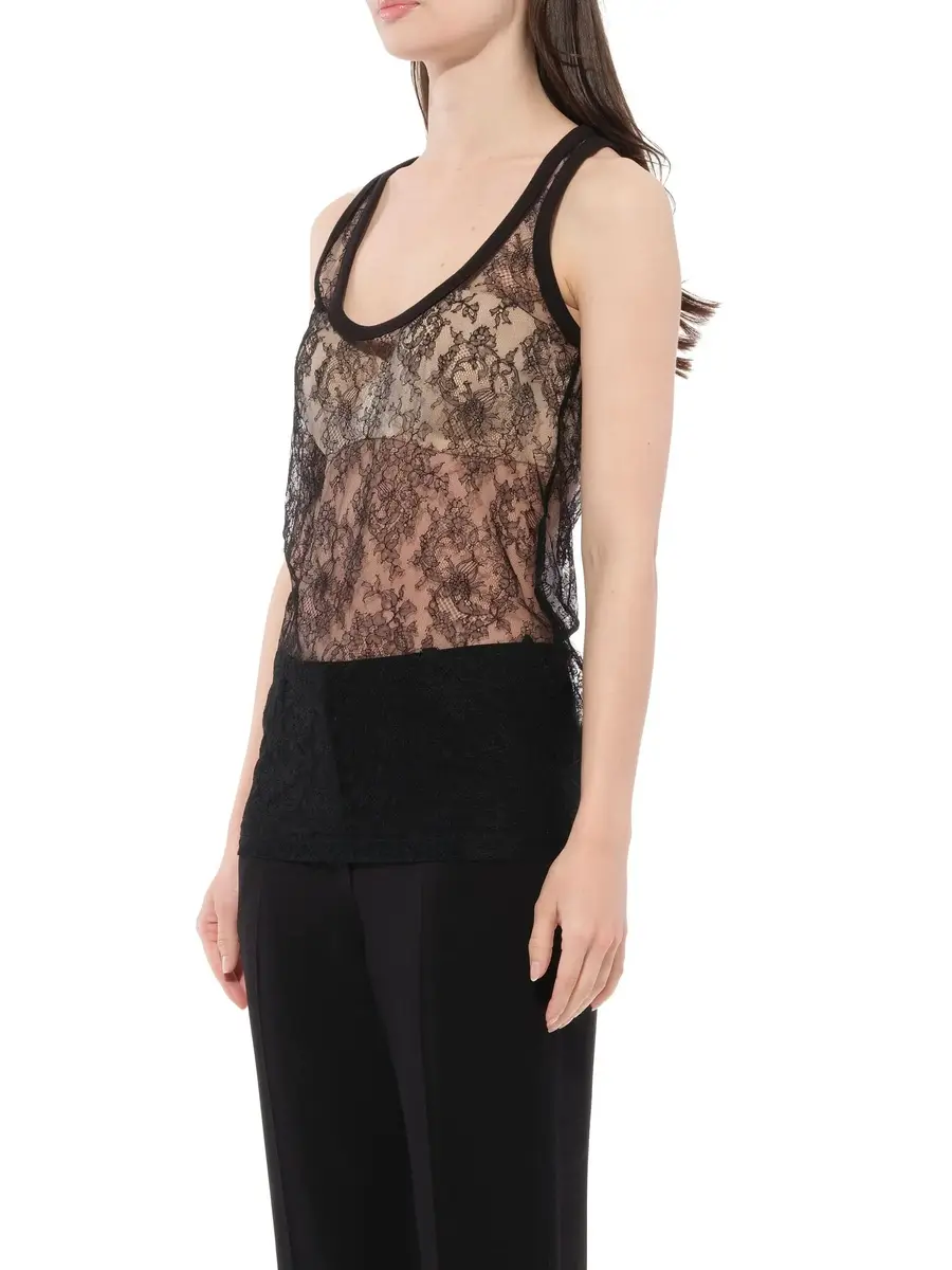 Givenchy Sleeveless Sheer Top | Thumbnail 5 Givenchy Sleeveless Sheer Top | Thumbnail 5