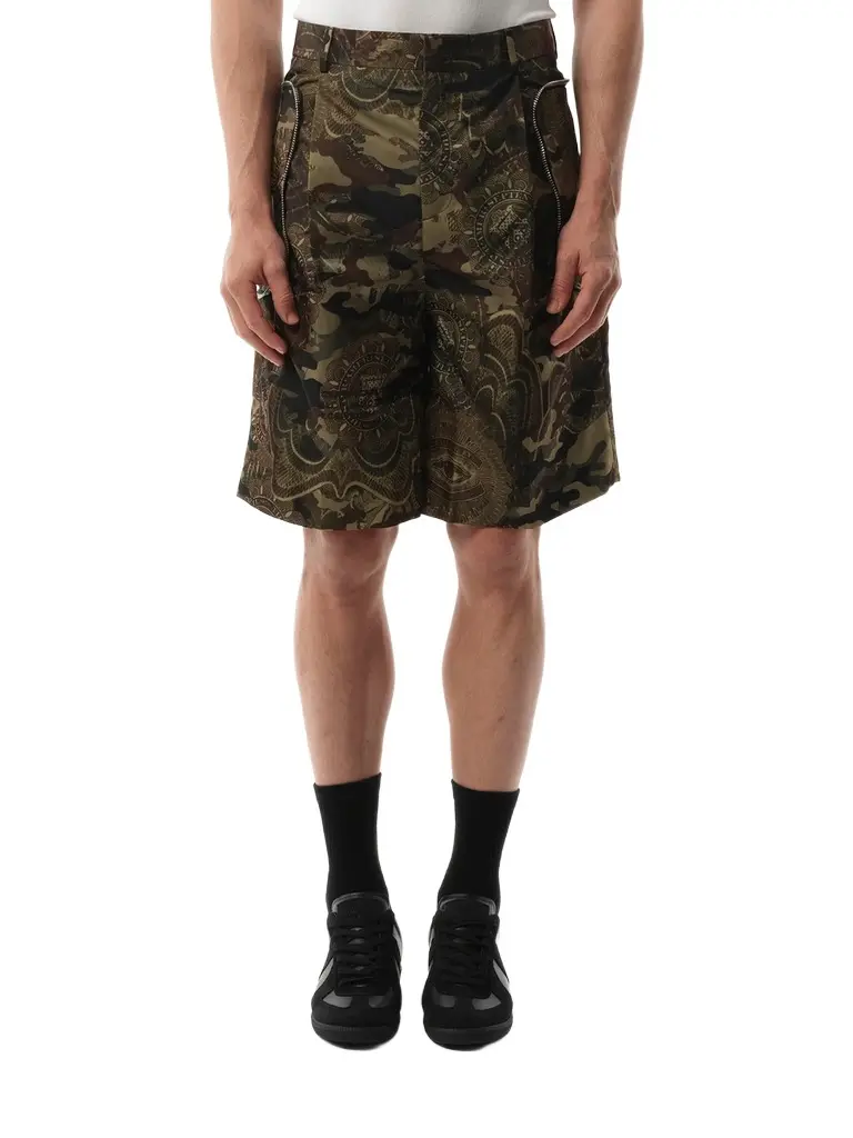Givenchy Podium Dollar Bermuda in Khaki Green | Image 1 Givenchy Podium Dollar Bermuda in Khaki Green | Image 1