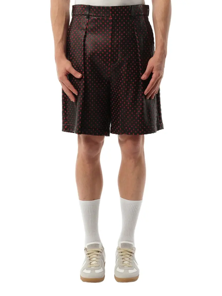 Givenchy Leather Bermuda | Image 1 Givenchy Leather Bermuda | Image 1