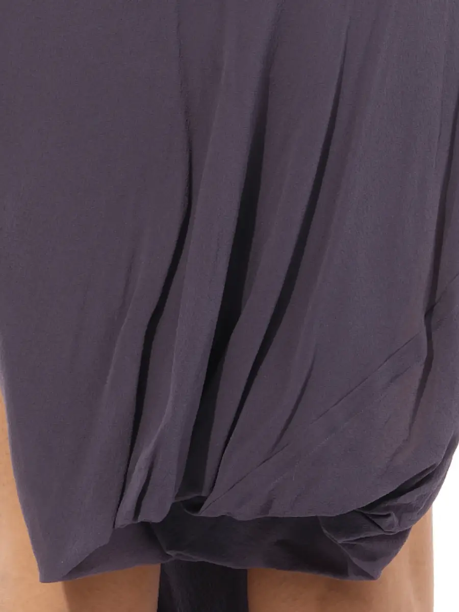 Rick Owens Woven Skirt in Plum Purple | Thumbnail 2 Rick Owens Woven Skirt in Plum Purple | Thumbnail 2