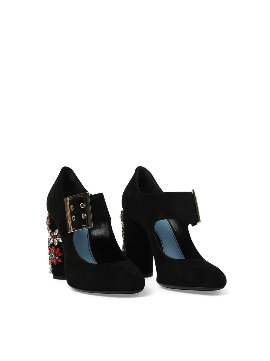 Lanvin Emb Mary Jane Pump | Thumbnail 3 Lanvin Emb Mary Jane Pump | Thumbnail 3