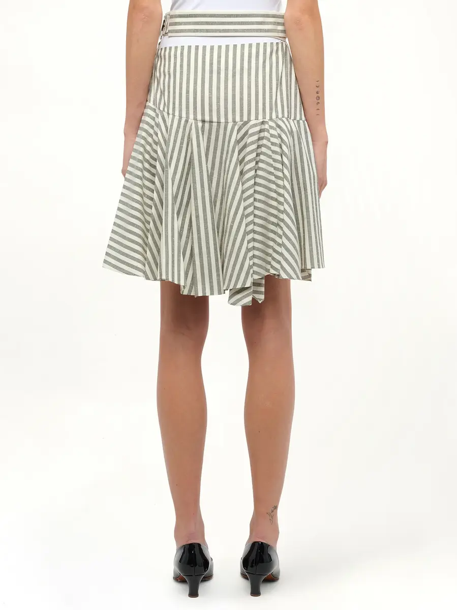 Loewe Stripe Skater Skirt | Thumbnail 6 Loewe Stripe Skater Skirt | Thumbnail 6