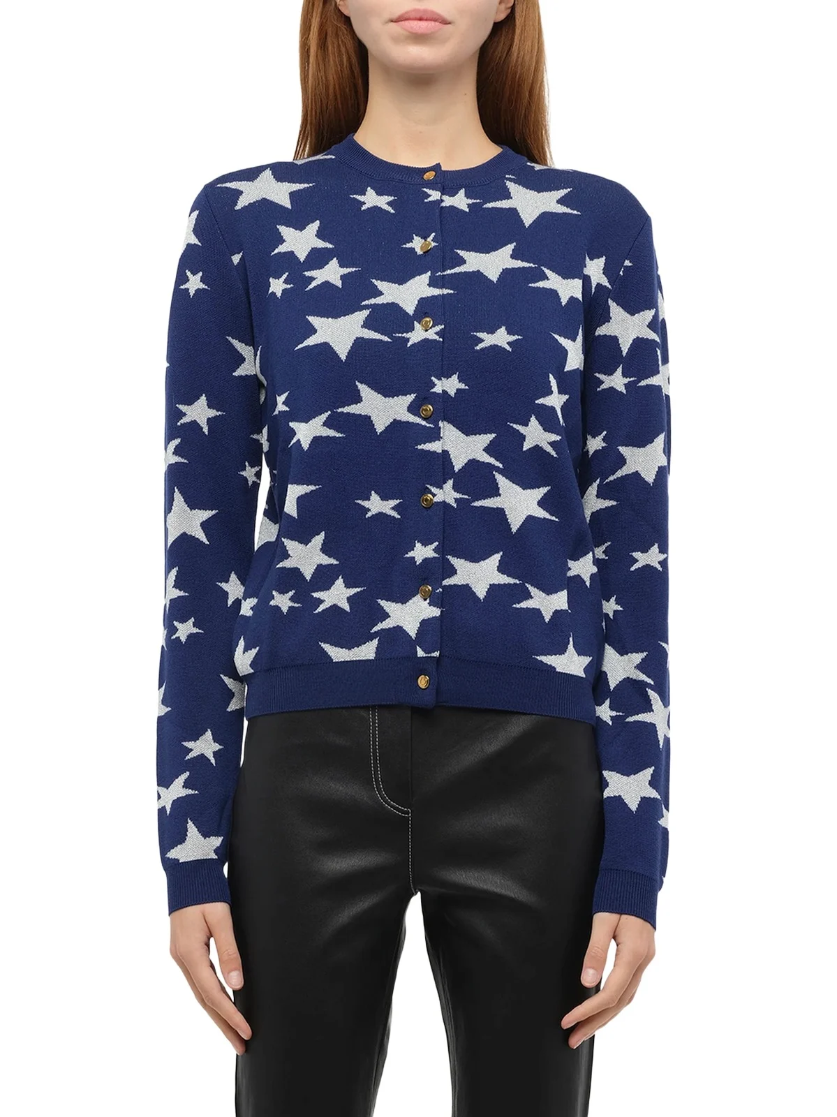 Loewe Lurex Stars Cardigan