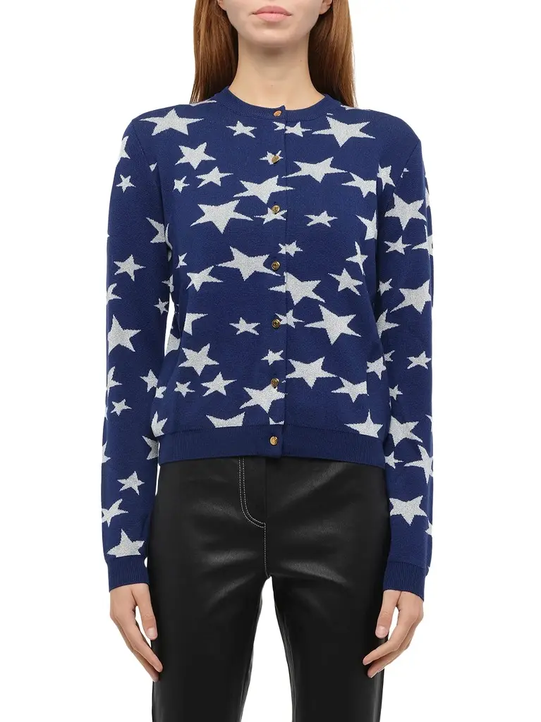 Loewe Lurex Stars Cardigan | Image 1 Loewe Lurex Stars Cardigan | Image 1