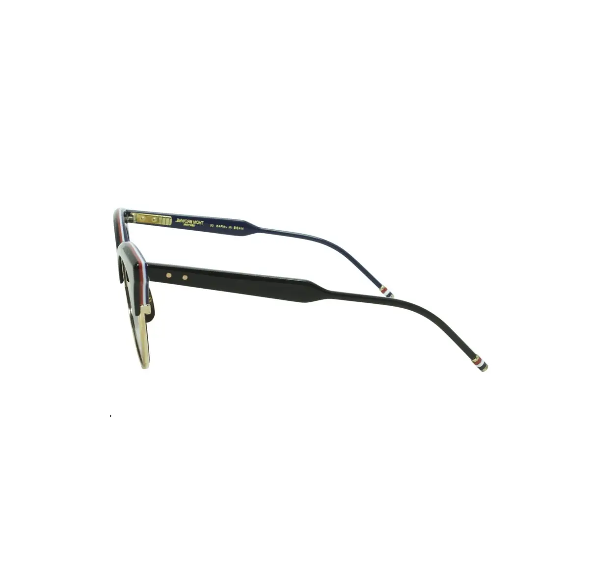 Thom Browne Thom Browne 507 Black - 12k Gold Blk/grey | Thumbnail 2 Thom Browne Thom Browne 507 Black - 12k Gold Blk/grey | Thumbnail 2