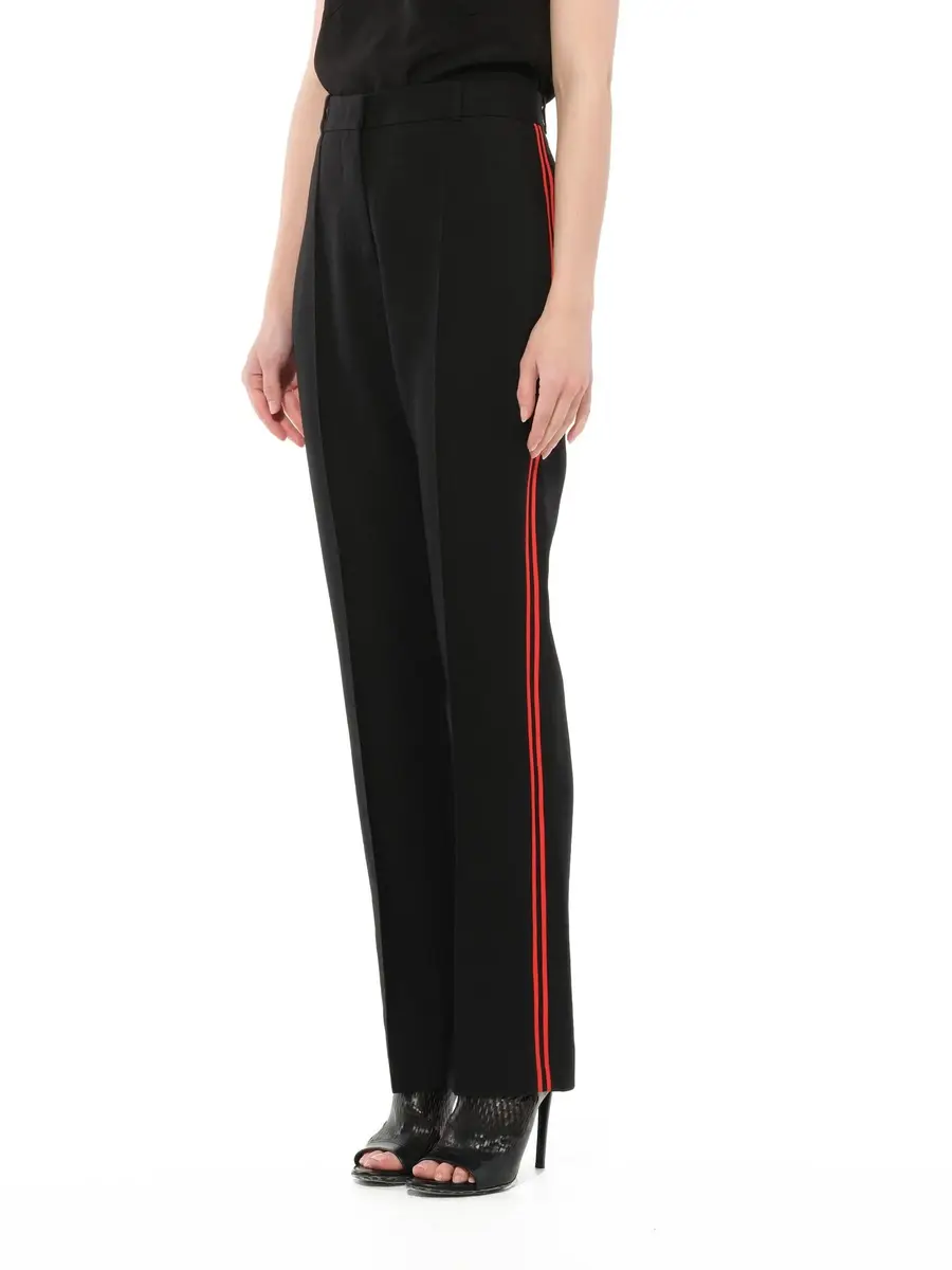 Givenchy Podium Trousers in Black/red | Thumbnail 5