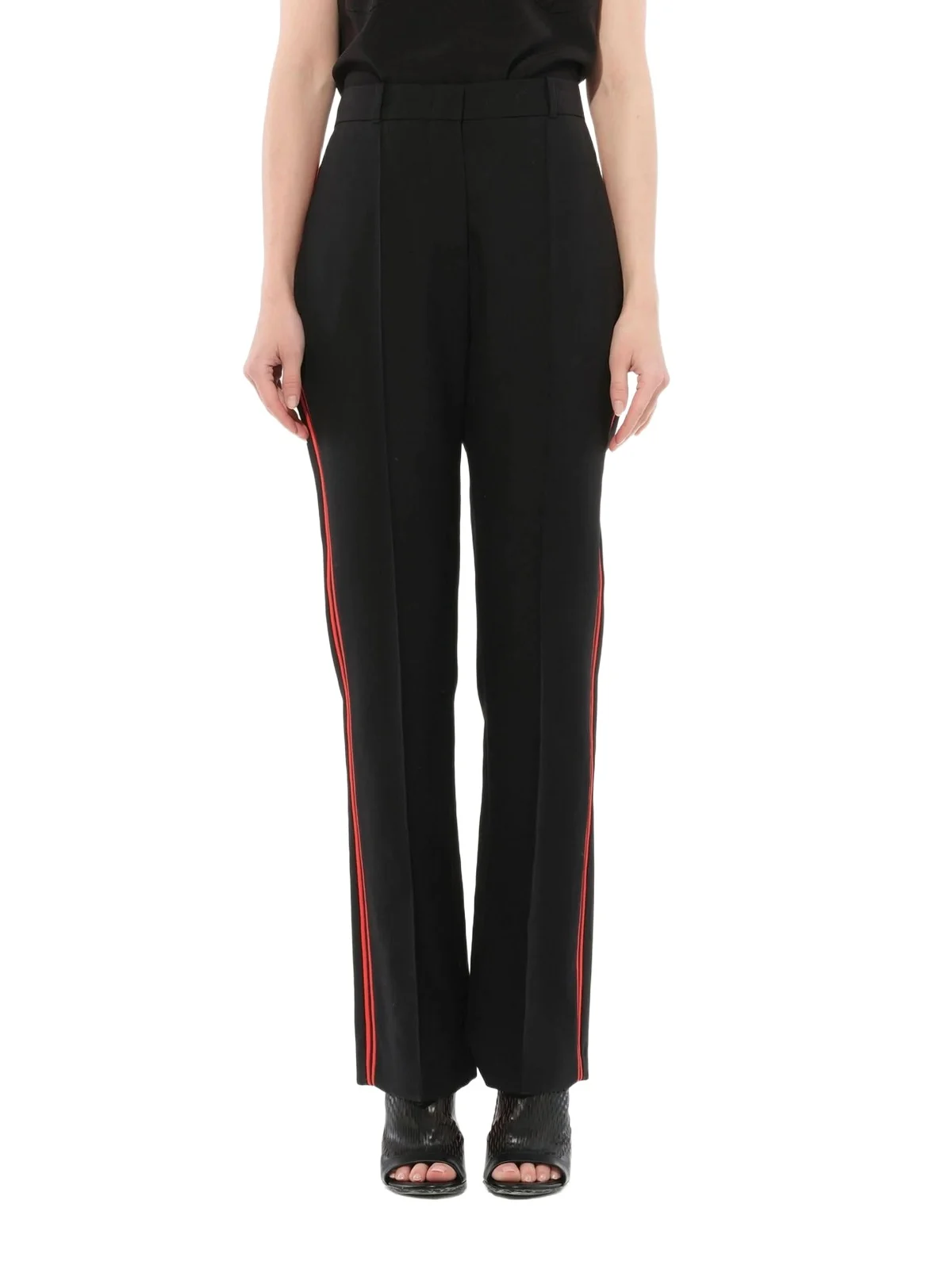 Givenchy Podium Trousers in Black/red