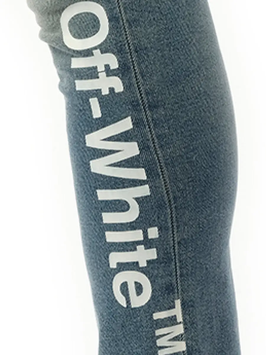 Off-White Skinny Denim Jeans in Vintage | Thumbnail 2 Off-White Skinny Denim Jeans in Vintage | Thumbnail 2
