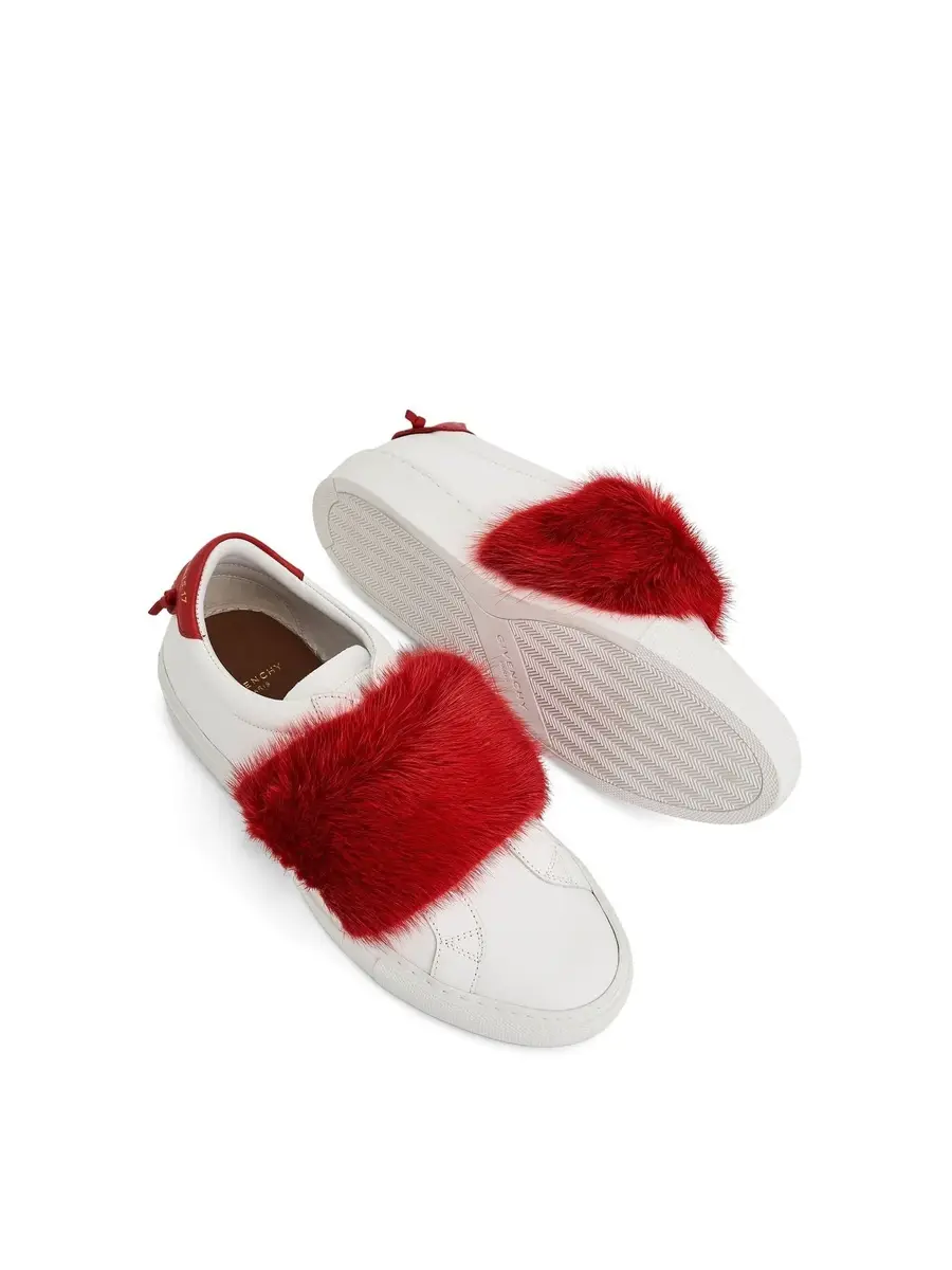Givenchy Urban Knot Elastic Sneaker in Red | Thumbnail 4