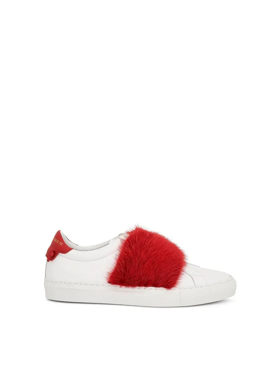 Givenchy Urban Knot Elastic Sneaker in Red | Image 1 Givenchy Urban Knot Elastic Sneaker in Red | Image 1