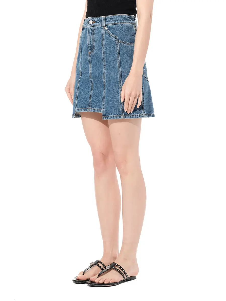 Alexander McQueen Mini Denim Skirt | Thumbnail 5