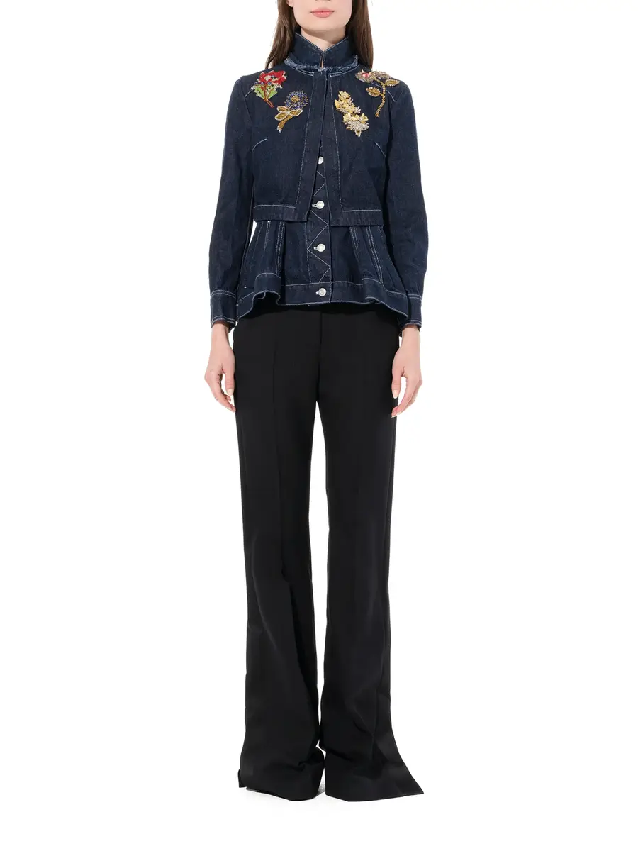 Alexander McQueen Raw Denim Jacket | Thumbnail 4 Alexander McQueen Raw Denim Jacket | Thumbnail 4