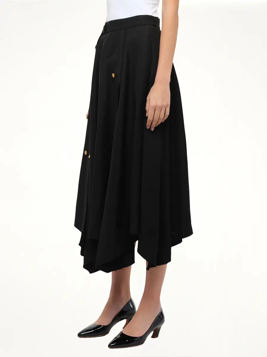 Loewe Gold Button Skirt | Thumbnail 3 Loewe Gold Button Skirt | Thumbnail 3