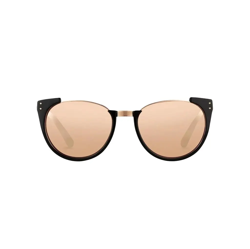 Linda Farrow Linda Farrow Black/ Rose Gold/ Gold | Image 1 Linda Farrow Linda Farrow Black/ Rose Gold/ Gold | Image 1