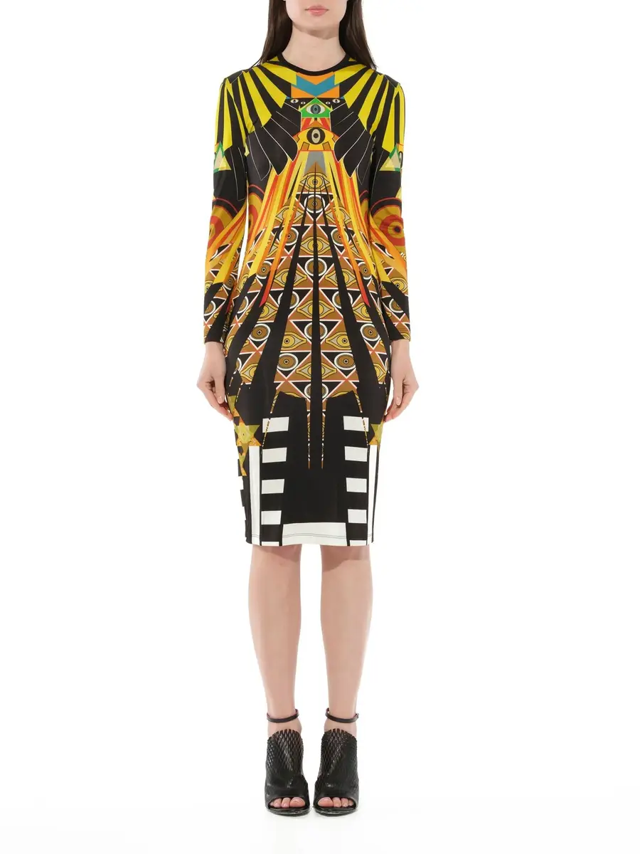 Givenchy Short Dress in Multicolor | Thumbnail 4 Givenchy Short Dress in Multicolor | Thumbnail 4