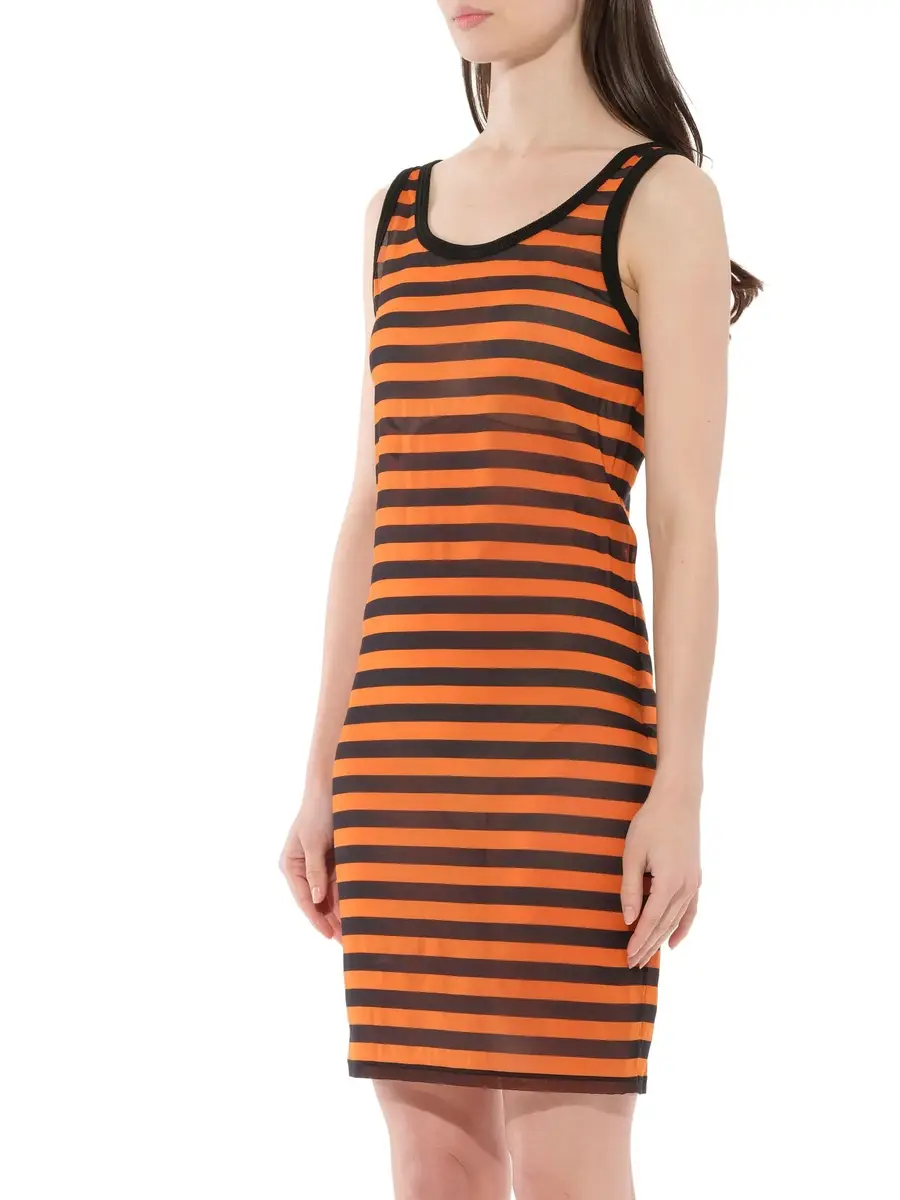 Givenchy Podium Sleeveless Dress in Black/orange | Thumbnail 5 Givenchy Podium Sleeveless Dress in Black/orange | Thumbnail 5