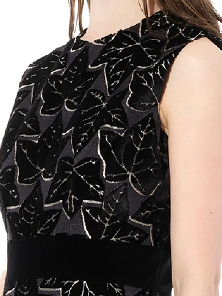 Alexander McQueen Dress in Black/beige | Thumbnail 2