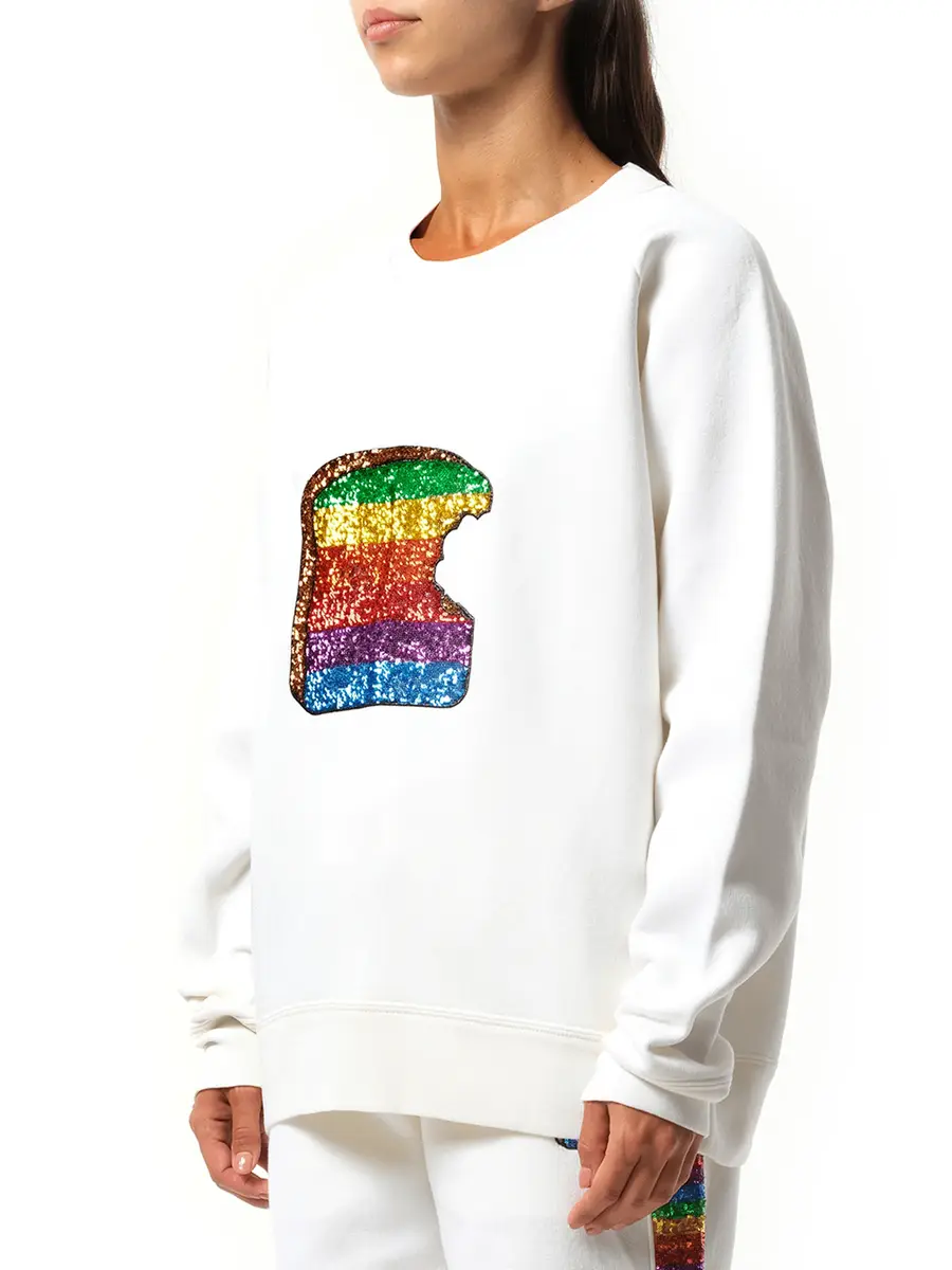 Marc Jacobs Long Sleeve Crew Sweatshirt | Thumbnail 3 Marc Jacobs Long Sleeve Crew Sweatshirt | Thumbnail 3