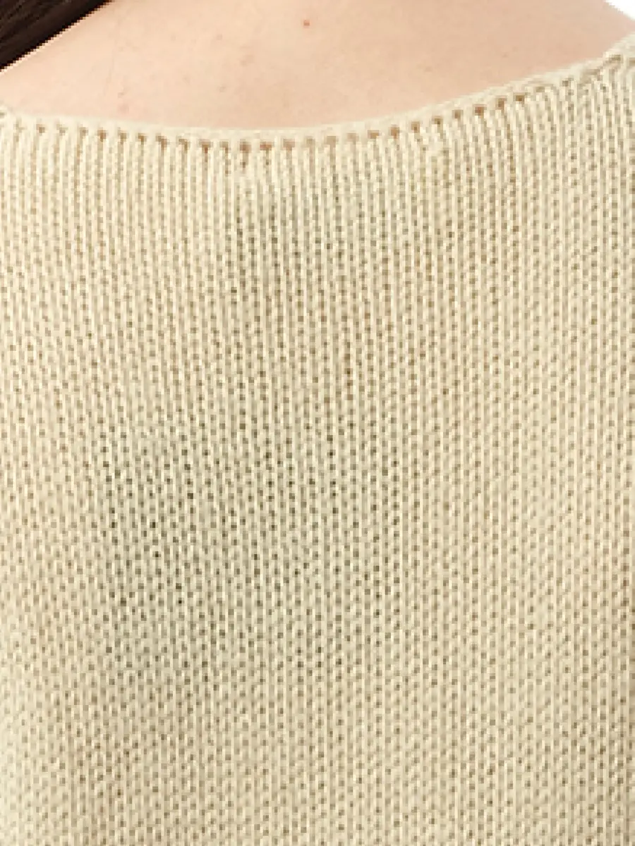 Lanvin Knitted Top in Ivory | Thumbnail 2 Lanvin Knitted Top in Ivory | Thumbnail 2