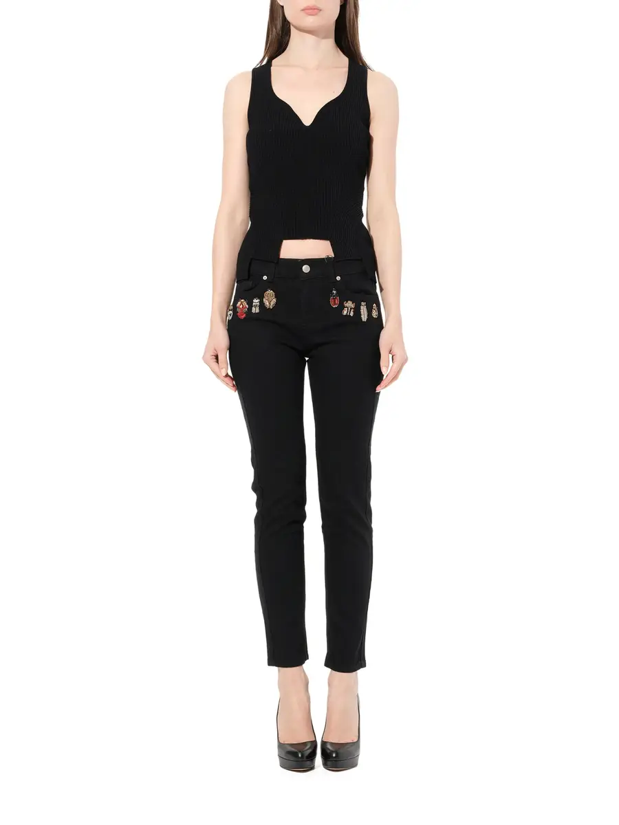 Alexander McQueen Washed Jeans | Thumbnail 4 Alexander McQueen Washed Jeans | Thumbnail 4