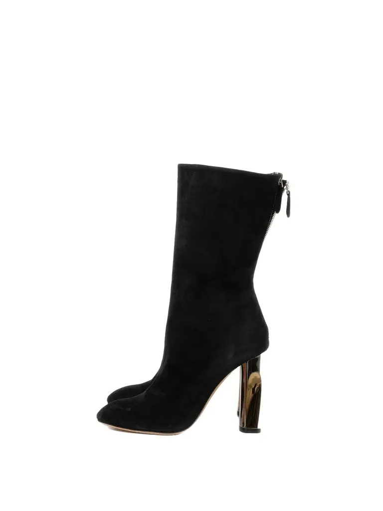 Alexander McQueen Suede Boots | Image 1 Alexander McQueen Suede Boots | Image 1